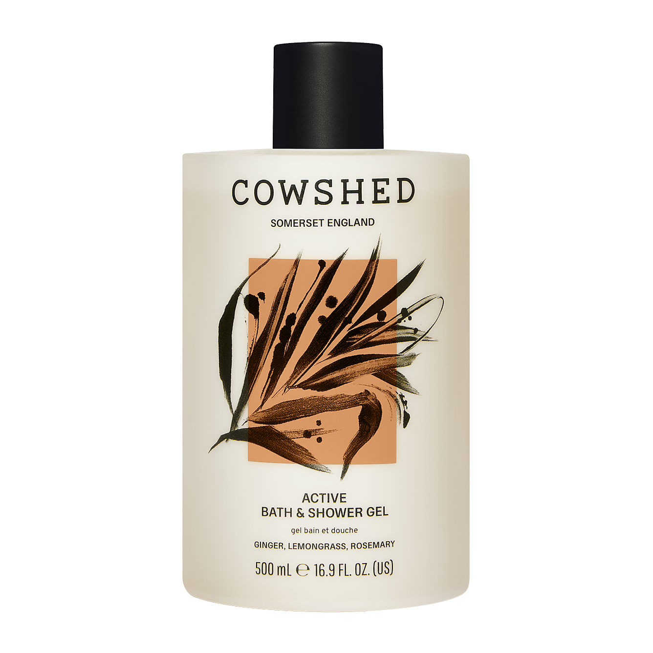 Cowshed Active bath & shower gel 500ml bottle