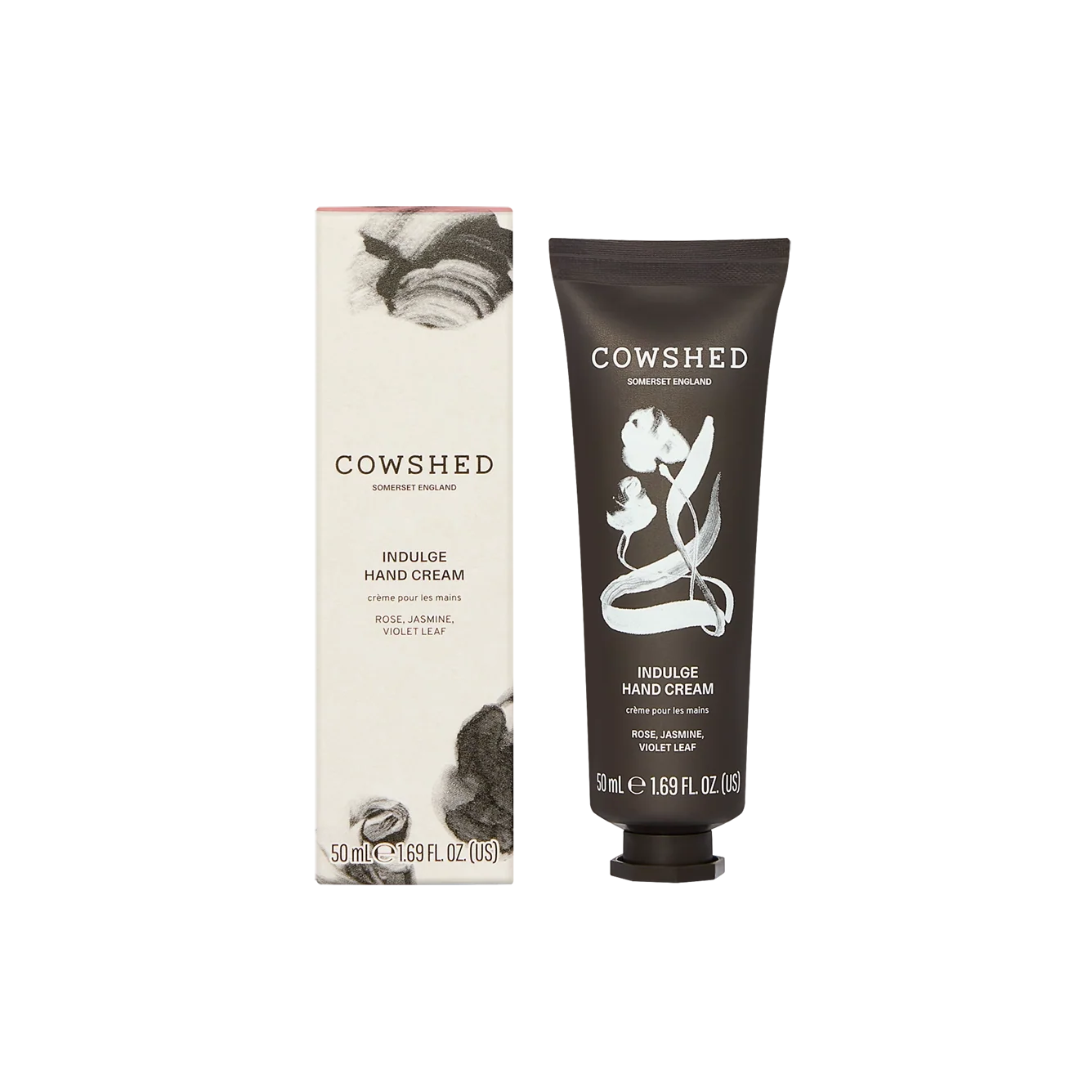 Cowshed Indulge hand cream packaging