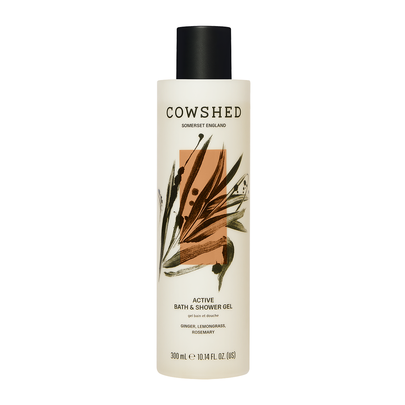 Cowshed Active bath & shower gel 300ml bottle