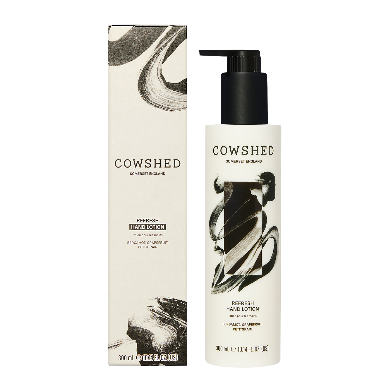 Cowshed Refresh Hand Lotion 300ml with packaging