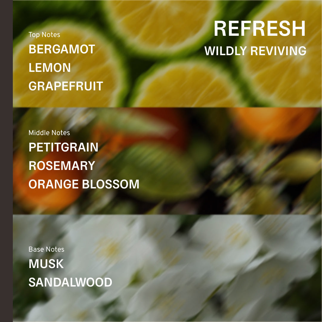 Refresh Hand Care Set - Bergamot, Grapefruit,  Petitgrain